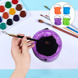 4Pcs folding bucket Foldable Paint Brush Washer collapsible sand toys for beach Paint Brush Washer Cleaner toy's for kids Foldable