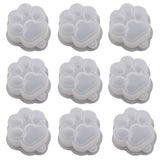 10Pcs Cat Paws Pendant Epoxy Mold DIY Resin Casting Silicone Mold for Keychain Making Pack, Size 1.5" x 1.5" x 1"