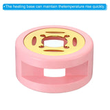 Wax Seal Warmer, 2 Pack Wax Seal Melter Retro Melt Stove Pot Furnace Tool for Wax Sealing Beads Stamp Letter Envelope, Pink