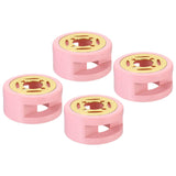 Wax Seal Warmer, 2 Pack Wax Seal Melter Retro Melt Stove Pot Furnace Tool for Wax Sealing Beads Stamp Letter Envelope, Pink
