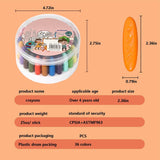 Peanut Crayons for Kids, 36 Colors Washable Toddler Crayons, Non-Toxic Baby Crayons for ages 2-4, 1-3, 4-8, Coloring Art Supplies