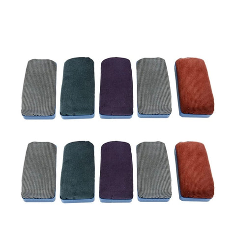 10 Pcs Magnetic Dry Eraser Chalk Eraser Magnetic Whiteboard for Fridge Magnetic Erasers Wet Eraser Glass （Colors are arbitrary） In Australia - Darrahopens