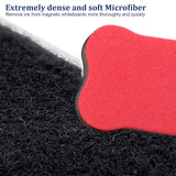 Dry Erase Erasers 24 PCs, Whiteboard Eraser, Dry Eraser, Magnetic Dry Erase Eraser for Classroom,  Color, 2.8 * 1.6 * 0.75")