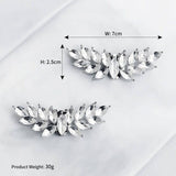 Silver Shoe Clip Shoes Jewelry Decoration Crystal Shoe Buckle for Wedding party-widely used for heels, flats, boots
