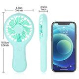 Mini Handheld Fan Battery Operated Small Personal Portable Speed Adjustable USB Rechargeable Fan Cute Design Powerful Eyelash Fan In Australia - Darrahopens