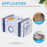 Retro Mediterranean Storage Box Storage Cases for Jewelry Wood Storage Case Wooden Jewelry Organizer Jewelry Container Wooden In Australia - Darrahopens