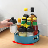 Plastic Lazy Susan Organizer Turntable Round 9-Inch Rotating Storage Organizer Tray with Handles for Kitchen Cabinets, Pantry In Australia - Darrahopens