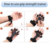 Grip Strength Trainer, Grip Trainer Forearm Strengthener, Finger Strengthener Hand Grip Strengthener