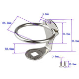 Yacht RV RV RV modification accessories Mirror polished tea cup holder Stainless steel cup holder Cup holder Beverage holder In Australia - Darrahopens