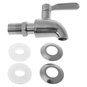 Updated More Durable Beverage Dispenser Replacement Spigot,Stainless Steel Polished Finished, Water Dispenser Replacement Faucet