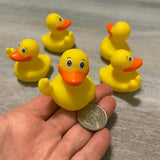 5pcs The Finger Rubber Duck, Ducks Funny Rubber Cute Small Rubber Ducks Toys Car Accessories for Bathroom Car Dashboard Decorations In Australia - Darrahopens