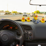5pcs The Finger Rubber Duck, Ducks Funny Rubber Cute Small Rubber Ducks Toys Car Accessories for Bathroom Car Dashboard Decorations In Australia - Darrahopens