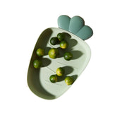 2 pcs Fruit Bowls， Snack Tray Living Room Melon Seeds Cute Candy Tray Household Dried Fruit Tray Coffee Table Plastic