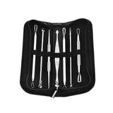 Blackhead Remover, Blackhead and Comedone Acne Extractor, Stainless Steel Acne Removal Tool kit 7 Specialized,