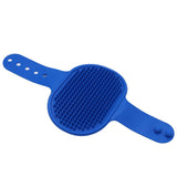 2 Pack Dog Grooming Brush, Premium Soft Silicone Pet Bath Brushes with Adjustable Handle, Shampoo Soothing Comb In Australia - Darrahopens