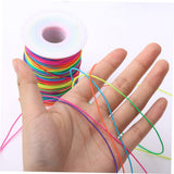 Elastic String for Bracelets, 1mm x 330 Feet Sturdy Rainbow Elastic Cord for Jewelry Making, Necklaces, Beading and Crafts