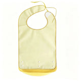 Silicone Adult for Eating Reusable Portable Waterproof Clothing Protectors With food Catcher For Men Women Easy To Clean