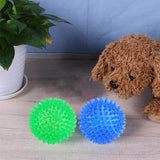5 pcs Dog Balls Squeaky Small Dog Toys Puppy Toys Dog Chew Toy for Small Medium Dogs Interactive Durable Toys -Color random