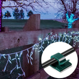 10 Pcs Adhesive Cable Clips Bulk Light Clips Upgraded Wall Wire Holder Cord Organizer for Cable Management Wall Under