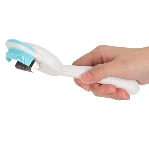 Pet Hair Comb, Pet Hair Brush, Pet Comb for Dog, Puppy, Cat and Dog Grooming Comb with Open Knot Design and Massage Feature In Australia - Darrahopens