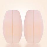 Silicone Bra Strap Cushions Holder Non-Slip Shoulder Pads Ease Shoulder Discomfort (1 pairs nude)