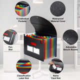 File Organizer, 13 Pockets Expanding File Folders, According File Organizer Portable Document Organizer In Australia - Darrahopens
