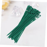 100 Pieces Adjustable Garden Plant Twist Ties,Flexible Garden Plant Ties,Plastic Twist Ties Multi-Use for Secure Vine (Green) In Australia - Darrahopens