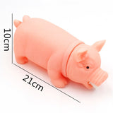 3 Pcs Screaming Pig Dog Toy Puppy Chew Toy Piggy Plush Toy Chew Toys for Puppies Dog Chew Toys Puppy Chew Toys Squeaky Latex Dog