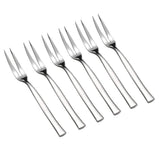 8-Piece Stainless Steel 2-Prong Appetizer Forks, Small Forks, Fruit Fork Stainelss Prong Mini Meat Fork Fruit Tasting Fork In Australia - Darrahopens