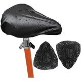Waterproof Bike Saddle Cover in Black, Bicycle Seat Rain Cover with Elastic, 3Packs Bike Seat Cover In Australia - Darrahopens