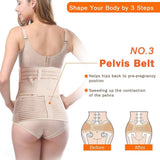 Postpartum Belly Band, Postpartum Girdle 3 in 1 C Section Belly Band Postpartum Girdle Support Recovery Belt