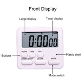 Kitchen Timer, Large Screen with Multifunctional Count up Countdown Alarm Clock Silence Memory Function Magnetic Suction In Australia - Darrahopens