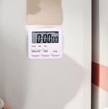 Kitchen Timer, Large Screen with Multifunctional Count up Countdown Alarm Clock Silence Memory Function Magnetic Suction