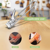 Adjustable Jar Opener for Weak Hands, Easy Jar Opener for Seniors with Arthritis, Multifunctional Stainless Steel Can