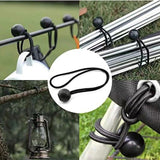 20Pack Bungee Balls Cords, Black Ball Bungee Heavy Duty Heavyweight Tarp Bungee Cords, Weather Resistant Tie Down Strap In Australia - Darrahopens