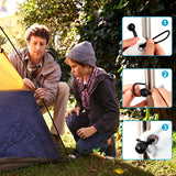 20Pack Bungee Balls Cords, Black Ball Bungee Heavy Duty Heavyweight Tarp Bungee Cords, Weather Resistant Tie Down Strap