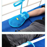 Dementia Restraint Gloves - 2PCS, Blue, Unisex, Protective Glove Medical Gloves restraints mitts protector safety mitt safety