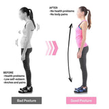 Back Brace Posture Corrector for Women and Men, Adjustable and Breathable Shoulder Straightener Support Belt, Hunchback