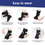 Plantar Fasciitis Relief Night Splint Women, Foot Plantar Fasciitis Brace Achilles Tendonitis Heel Pain Night Splint Support In Australia - Darrahopens