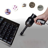 USB Vacuum Cleaner Mini Desk Electric,Portable Handheld Duster Kit,Versatile Suction Nozzle,Easy to Clean Keyboard,Computer