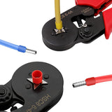Portable Professtional Self-Adjusting Hand Ratchet Crimping Tool Crimping Pliers for Cable Ferrules