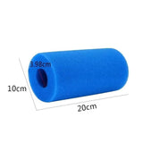 Pool Filter Cartridge , 2 Pack Swimming Pool Filter Foam Cartridge, Reusable Washable Filter Sponge Cleaner for Pool
