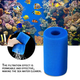 Pool Filter Cartridge , 2 Pack Swimming Pool Filter Foam Cartridge, Reusable Washable Filter Sponge Cleaner for Pool