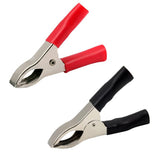 2Pcs  Heavy-Duty Insulated Alligator Clips,Battery Crocodile Electrical Test Clamps,Battery Charger Clamp for Car Auto Vehicle In Australia - Darrahopens