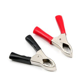 2Pcs  Heavy-Duty Insulated Alligator Clips,Battery Crocodile Electrical Test Clamps,Battery Charger Clamp for Car Auto Vehicle In Australia - Darrahopens