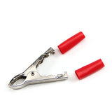 2Pcs  Heavy-Duty Insulated Alligator Clips,Battery Crocodile Electrical Test Clamps,Battery Charger Clamp for Car Auto Vehicle