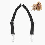 Double Dog Walker Leash, in Length, Head Tilt Adjustable, Tin Alloy Snaps, Suitable for Dogs and Puppies In Australia - Darrahopens