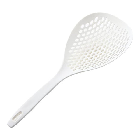 Strainer Scoop Colander Slotted Pasta Spoon Plastic Skimmer Spoon with Handle Food Drain Shovel for Kitchen Cooking In Australia - Darrahopens