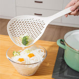 Strainer Scoop Colander Slotted Pasta Spoon Plastic Skimmer Spoon with Handle Food Drain Shovel for Kitchen Cooking In Australia - Darrahopens
