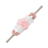 5 Pack White Pink Delicate Rose Flower Nylon Headbands Floral Hair Bows Daisy Flowers Headband Elastic Hair Bands Easter In Australia - Darrahopens